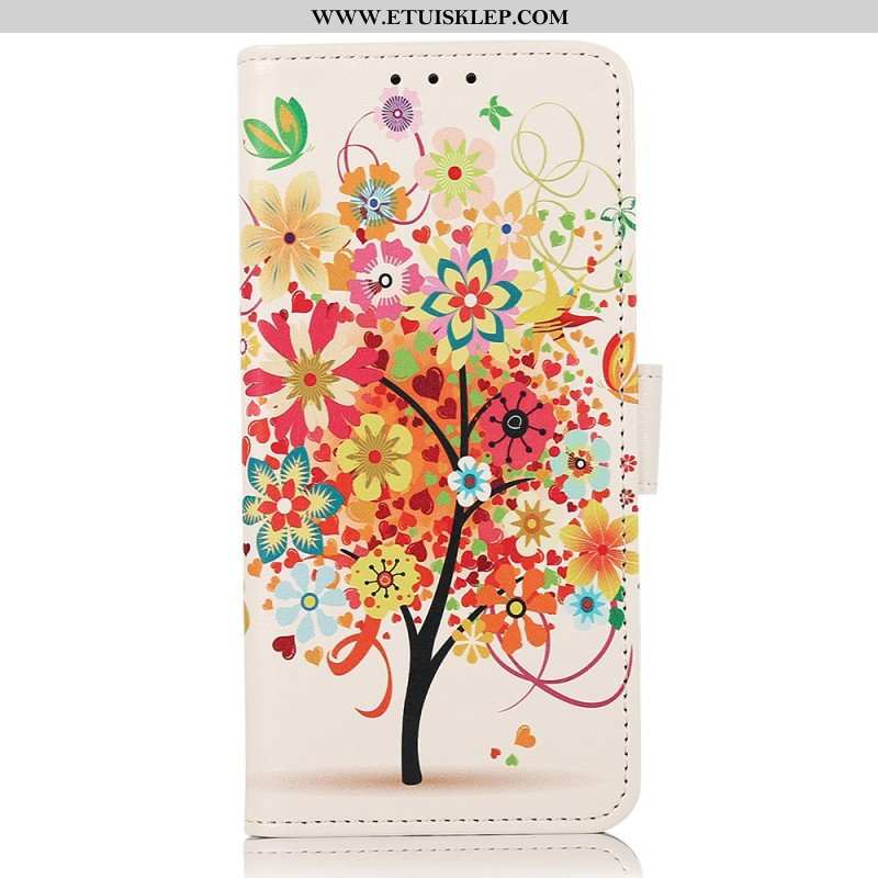 Etui Folio do Xiaomi 13 Kwitnące Drzewo